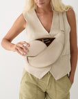 Wedge Wallet - Bone