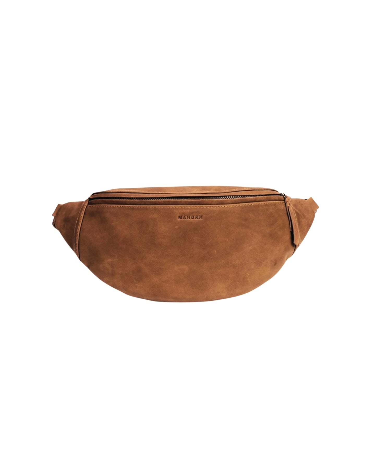 MANDRN | The Atlas- Saddle Brown Leather Fanny Pack