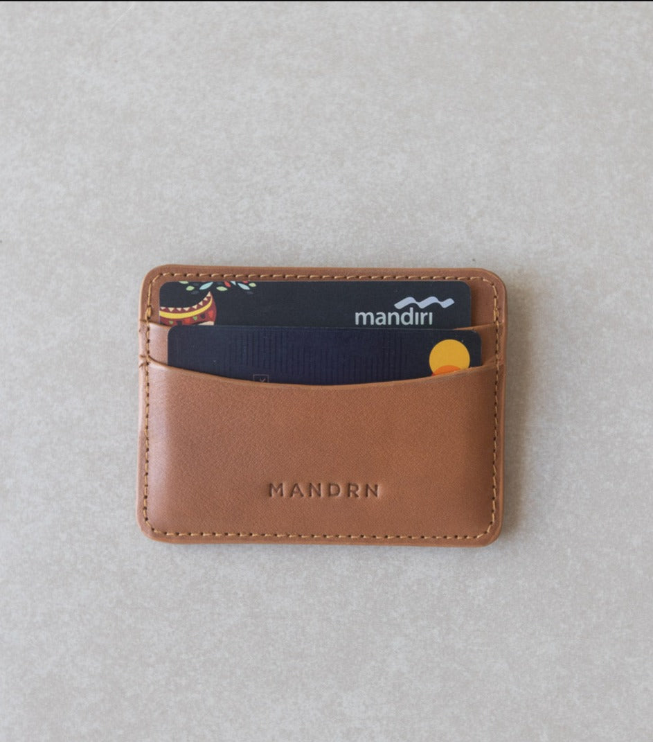MandRN The Cardholder Luxe Leather Wallet