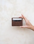 Mandrn Cardholder - Saddle (Dark) Cardholder