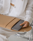 Mandrn Casey Sleeve - Sand Laptop Case