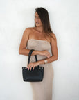 Mandrn Lou Woven - Black Bag