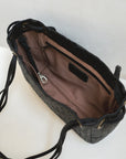 Mandrn Lou Woven - Black Bag