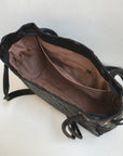 Mandrn Lou Woven - Black Bag