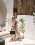 Mandrn Lou Woven - Black Bag
