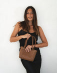 Mandrn Lou Woven - Tan Bag
