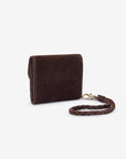 Mandrn Noa - Espresso Suede Wallets & Money Clips