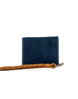 Mandrn Noa - Suede Denim Wallets & Money Clips