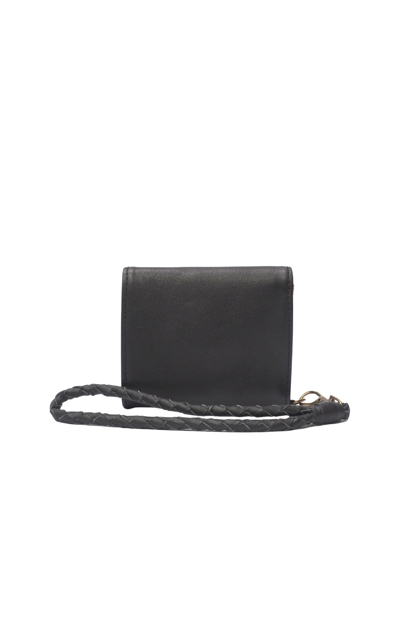 MANDRN | The Noa - Black Leather Compact Wallet