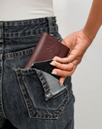Mandrn Noa Wallet - Burgundy Wallets & Money Clips