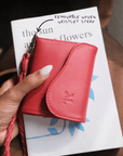 Mandrn Noa Wallet - Cherry Red Wallets & Money Clips