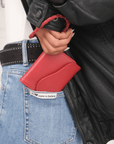 Mandrn Noa Wallet - Cherry Red Wallets & Money Clips