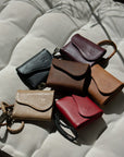 MANDRN Noa Wallet - Saddle Dark Wallets & Money Clips