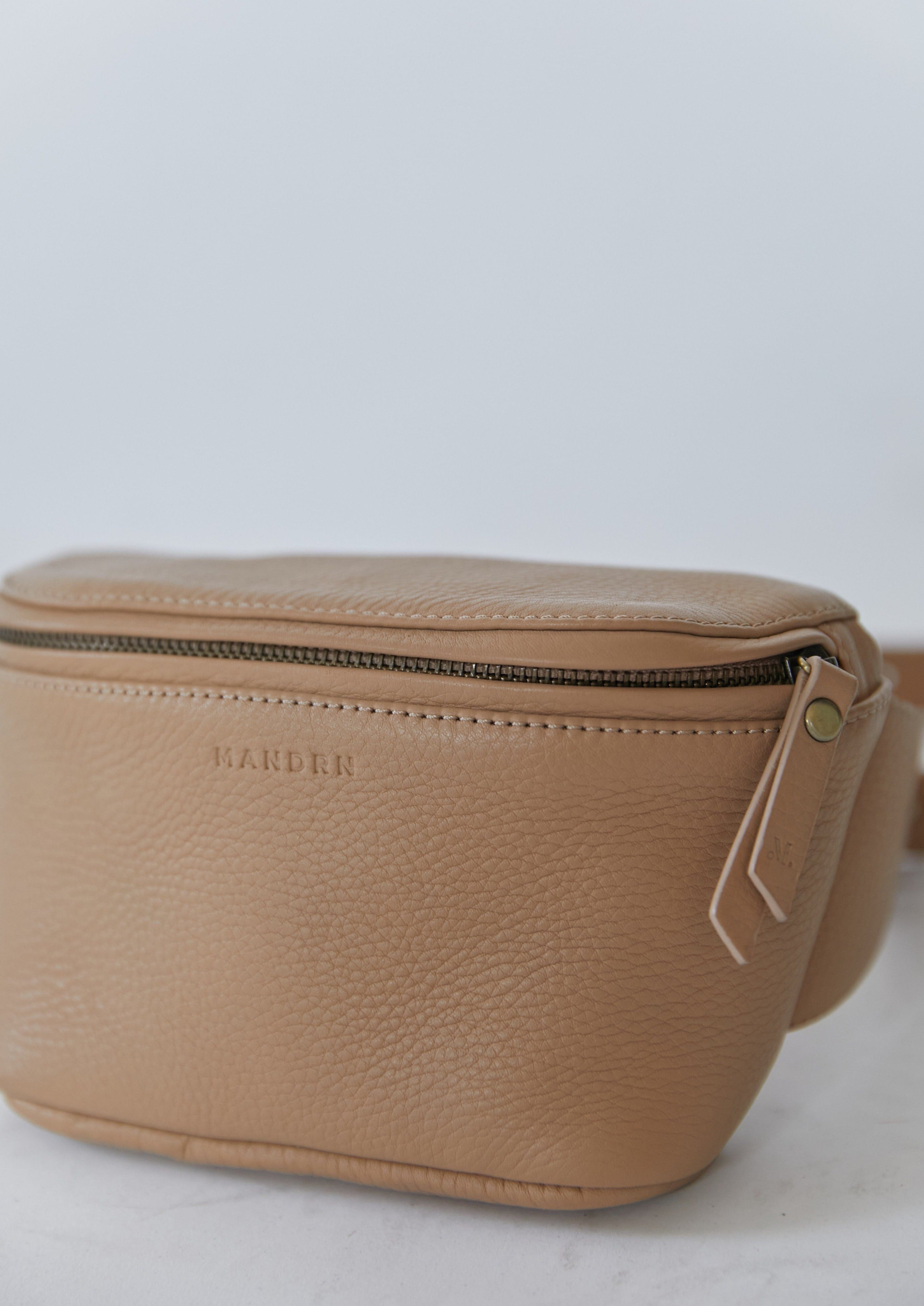 Brown Belted Bag In Neutral