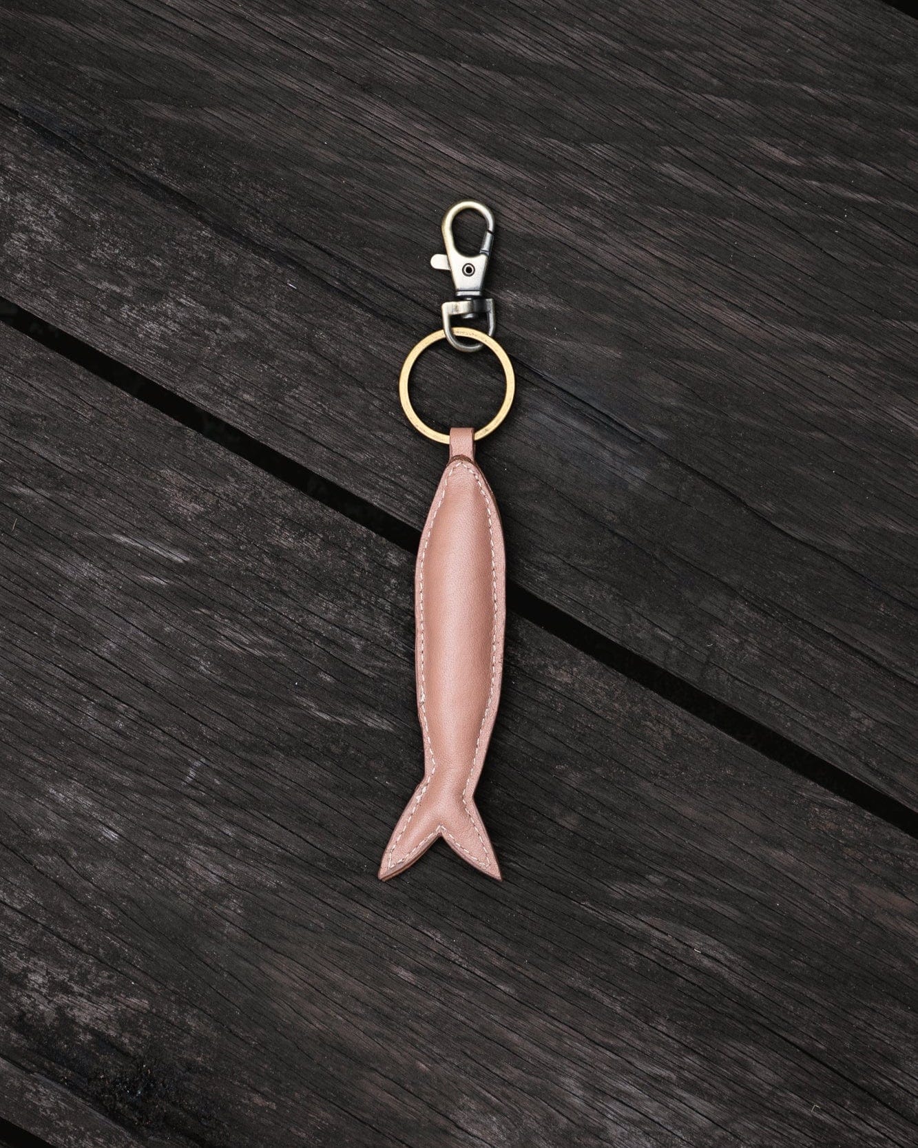 Mandrn Puffy Fish Charm - MANDRN x Papou Keychain