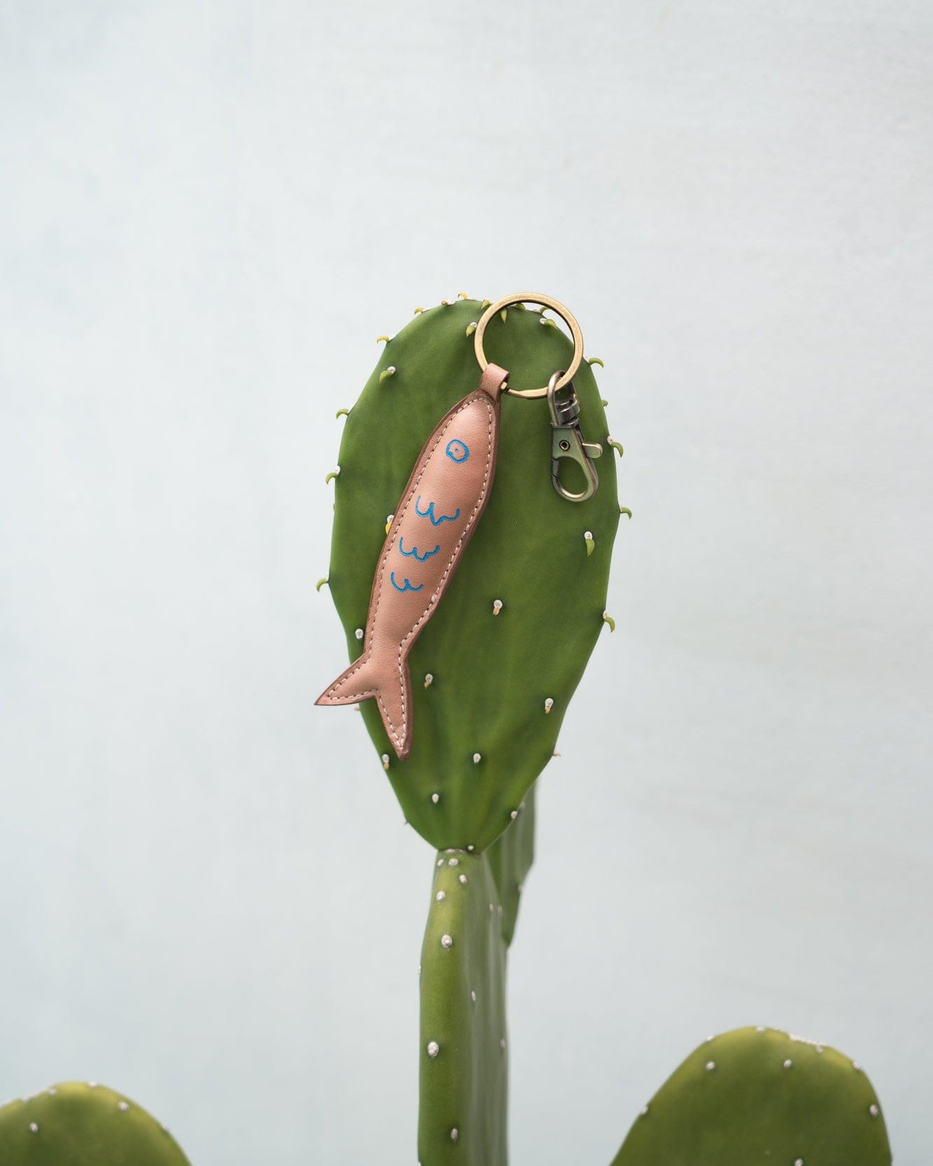 Mandrn Puffy Fish Charm - MANDRN x Papou Keychain