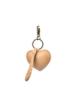 Mandrn Puffy Heart Keychain - Sand Keychain