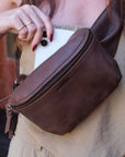 Mandrn Remy - Saddle Dark Fanny Pack