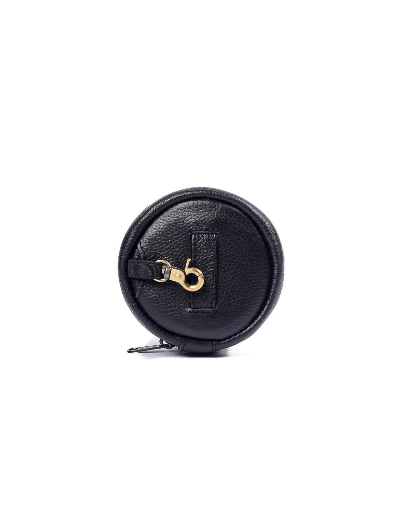 MANDRN | The Rover Circle Pouch - Black Leather MANDRN | The Rover Circle Pouch - Black Leather