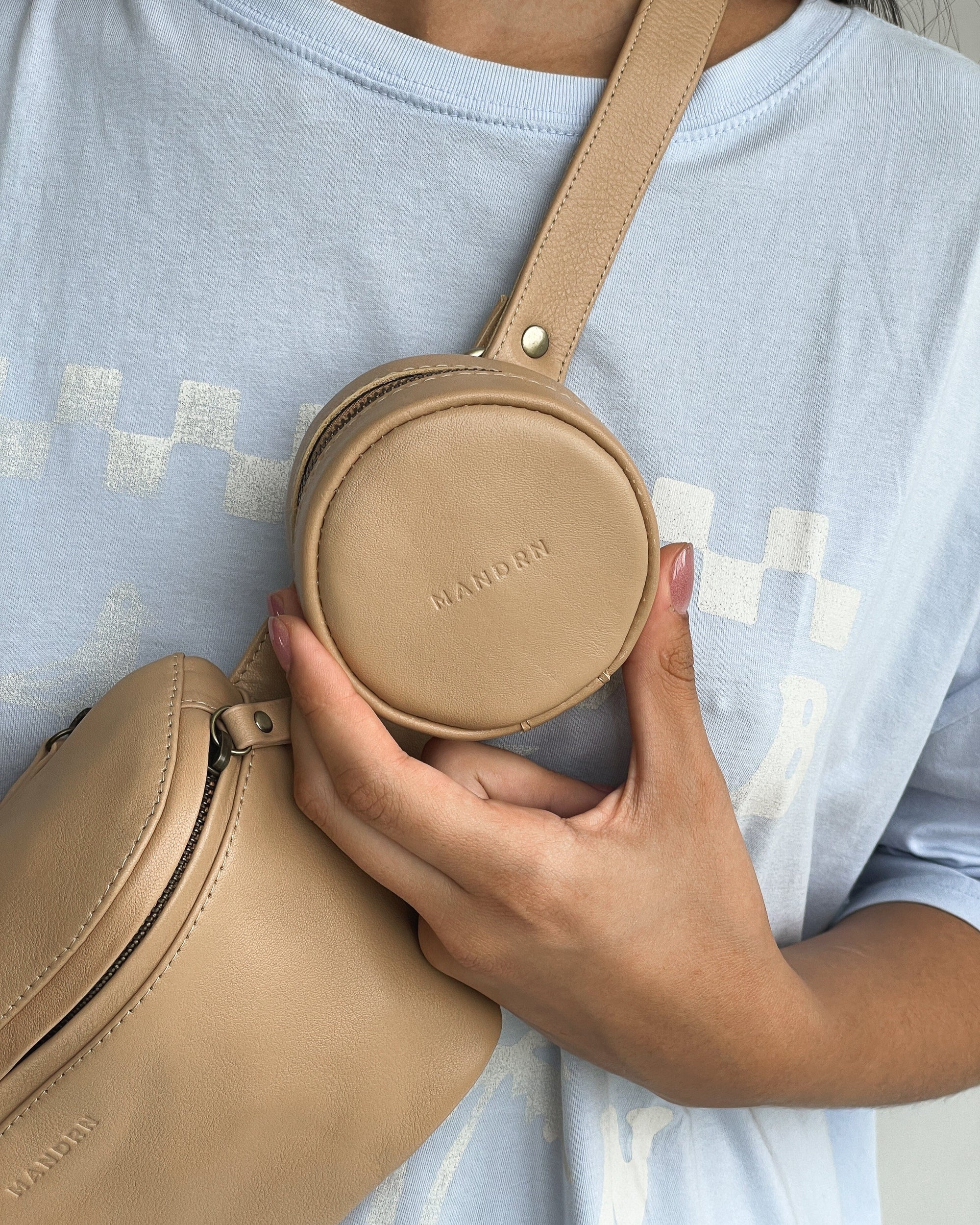 Mandrn Rover Circle Pouch - Sand Circle Pouch Add-On