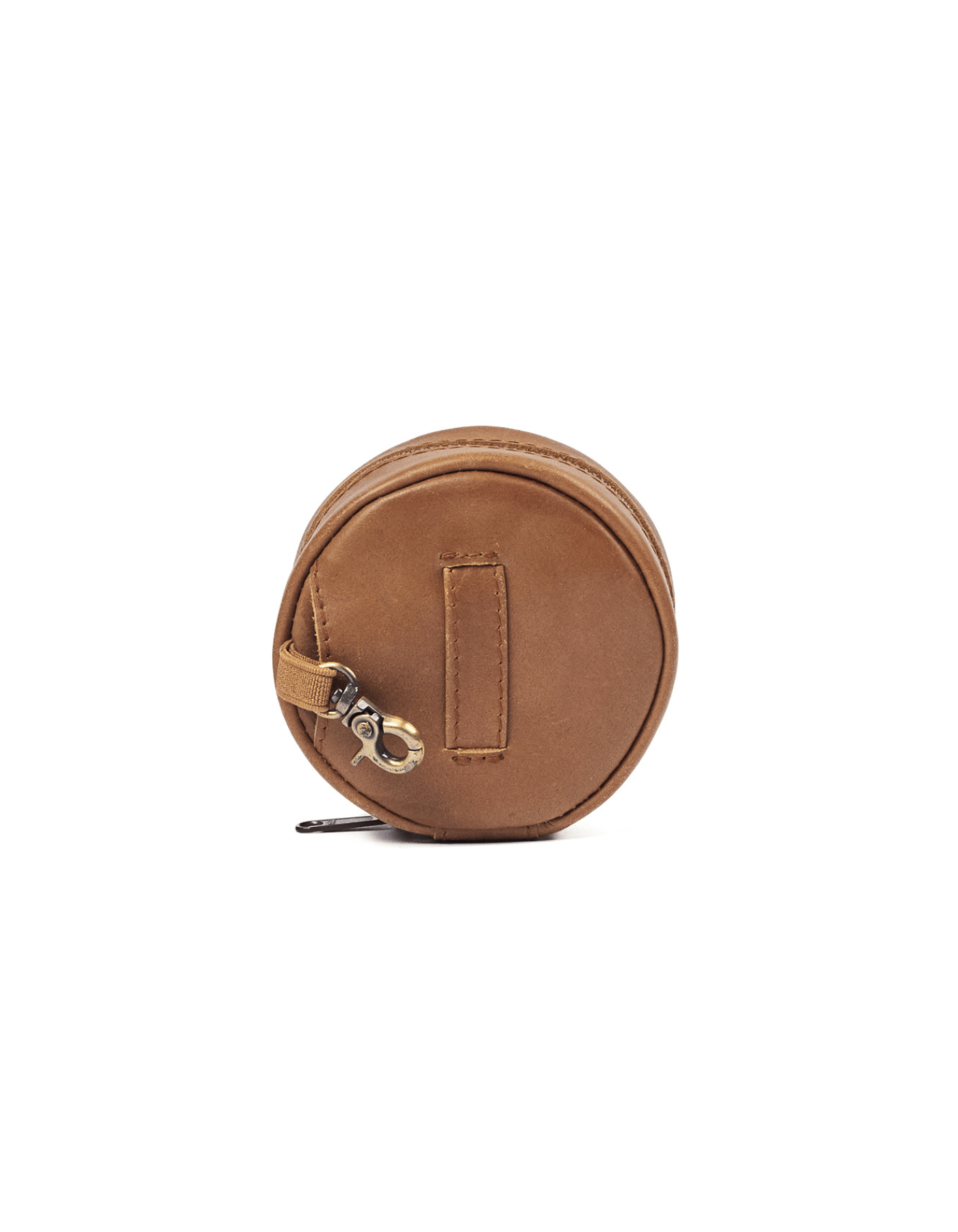 MANDRN | The Rover Circle Pouch - Tan Leather