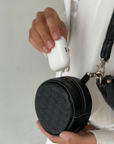 Mandrn Rover Woven Circle Pouch - Black Circle Pouch Add-On