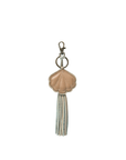 Mandrn Sea Shell & Tassel Keychain