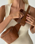 Mandrn Sol Case - Tan Sunglasses Case