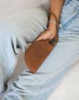 Mandrn Wedge Wallet - Saddle (Light) Wallets & Money Clips