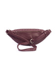 Mandrn Woven Atlas - Burgundy Fanny Pack