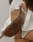 Mandrn Woven Atlas - Saddle (Dark) Fanny Pack
