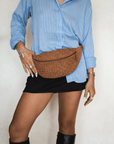 Mandrn Woven Atlas - Saddle (Light) Fanny Pack