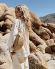 Mandrn Woven Atlas - Sand Crossbody Bag