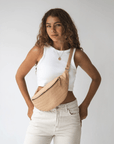 Mandrn Woven Atlas - Sand Fanny Pack