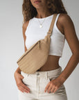 Mandrn Woven Atlas - Sand Fanny Pack