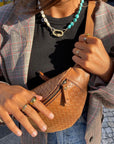 Mandrn Woven Atlas - Tan Fanny Pack
