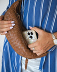 Mandrn Woven Atlas - Tan Fanny Pack