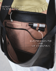 MANDRN Woven Evra Tote - Black tote
