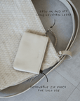 MANDRN Woven Evra Tote - Bone tote