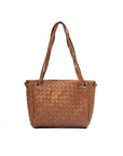 Mandrn Woven Lou - Tan Bag