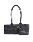 Mandrn Woven Rosalie - Black Purse