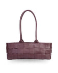 Mandrn Woven Rosalie - Burgundy Purse