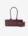 Mandrn Woven Rosalie - Burgundy Purse