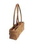 Mandrn Woven Rosalie - Saddle (Light) Purse