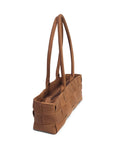 Mandrn Woven Rosalie - Saddle (Light) Purse