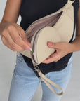 Wedge Wallet - Bone