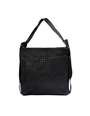 Woven Evra Tote - Black