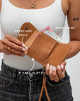 Noa Wallet - Saddle (Light)