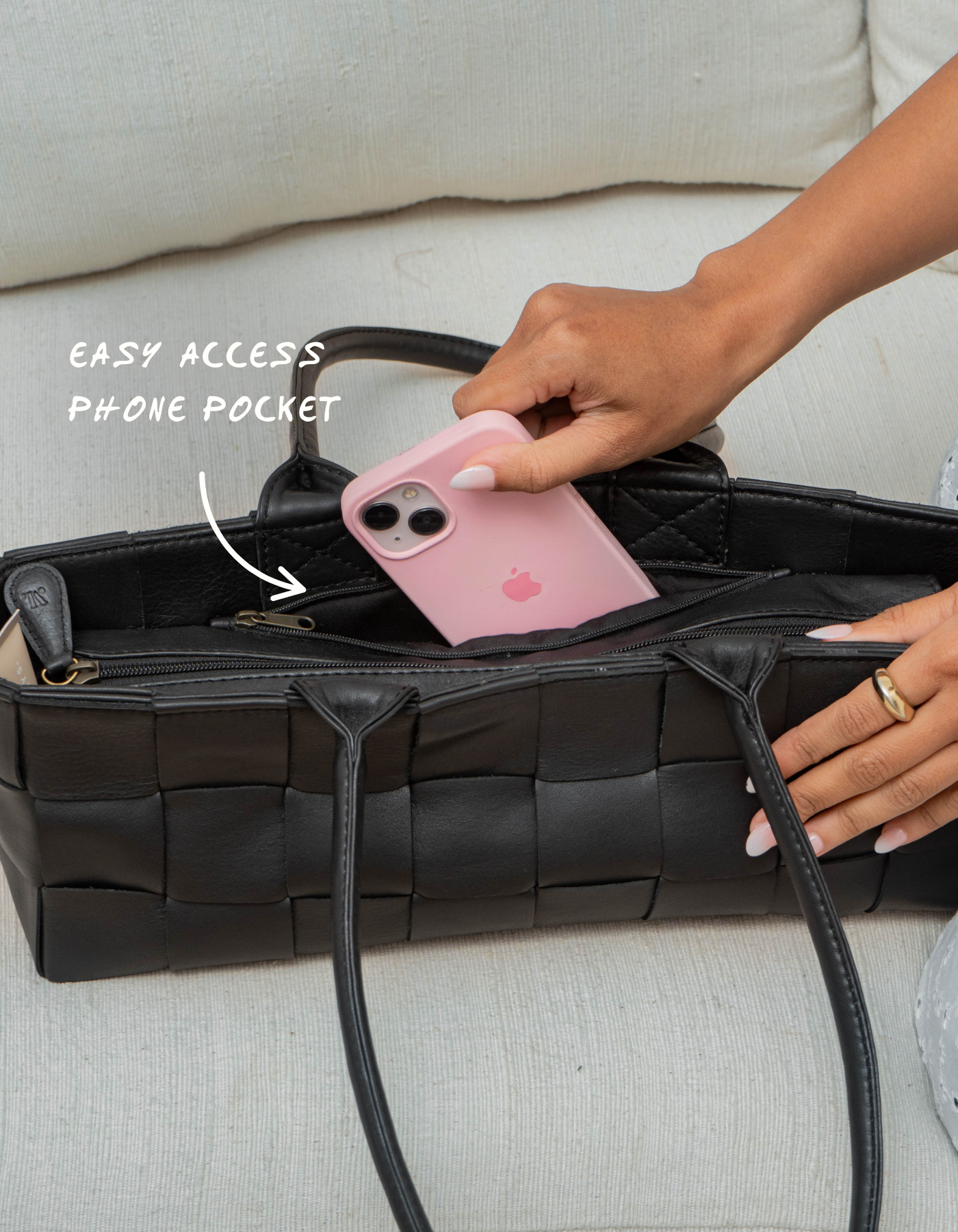 Woven Rosalie - Black