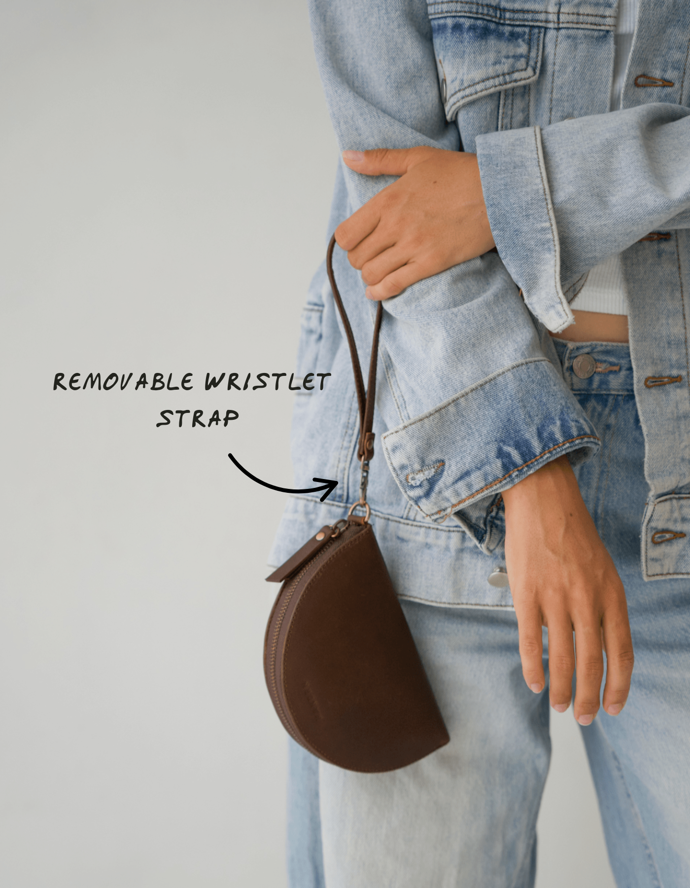 Wedge Wallet - Saddle (Dark)